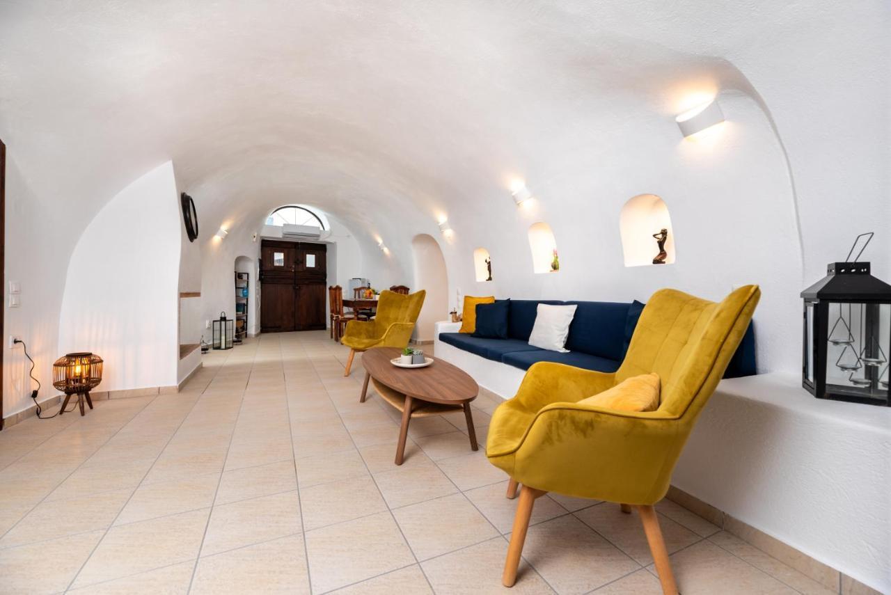 Iridanos Cave House Villa Megalochori  Dış mekan fotoğraf