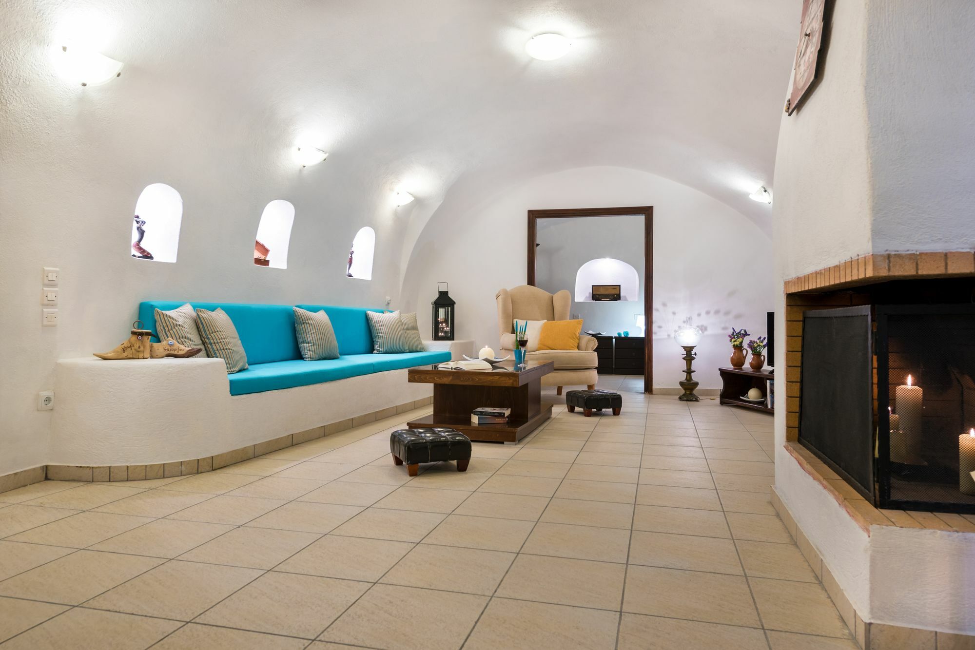 Iridanos Cave House Villa Megalochori  Dış mekan fotoğraf